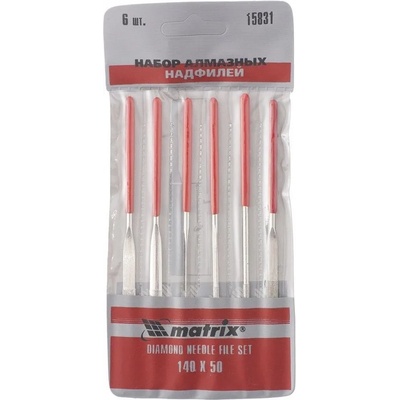 MTX Пилички диамантени, 140 х 50 х 3 mm, 6 бр. MTX 158319