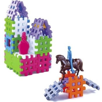 Marioinex Конструктор вафлени блокчета + конче и фигурка