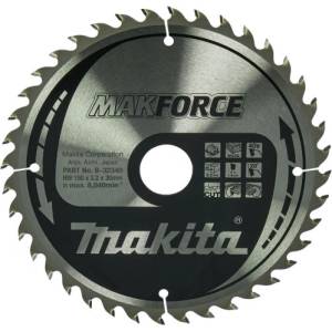 Makita Нож за трион за дърво MAKFORCE 190x2.2x30mm 40 зъба B-32340 (B-32340)