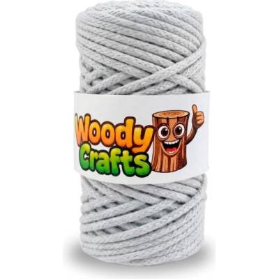 Woody 5 mm – Světle šedá (50m)