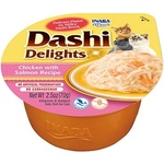 Inaba Foods DASHI допълнителна храна за котки - пилешко и сьомга 70 г