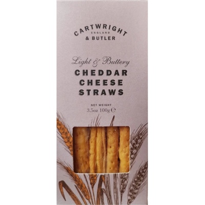 Cartwright & Butler Cheddar Cheese Straws Tyčinky s čedarem 100 g