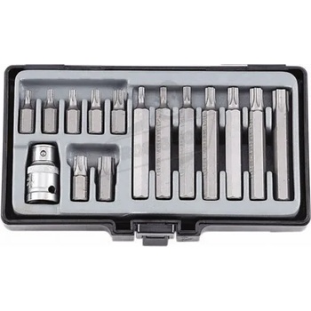 Image 1 of FORCE Шестограми накрайник TORX 10mm (T20-T55) комплект 15 бр. JN66280 FORCE (JN66280)