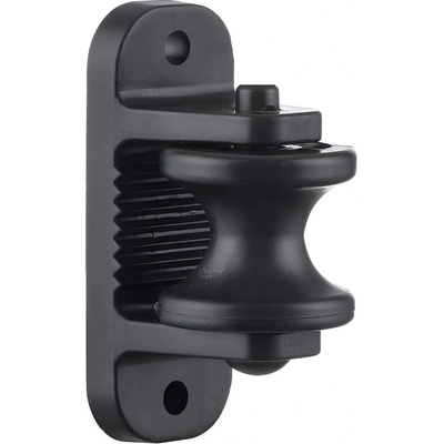 VNT electronics s.r.o. Rohový otočný izolátor s rolnou pro lana do 8 mm, na vruty - 4 ks