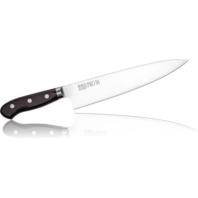 Seki Kanetsugu Японски кухненски нож Гюто - закалено в лед острие 240 мм, професионален нож на готвача (7006)