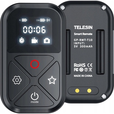 Telesin T10 Bluetooth dálkový ovladač na GoPro Hero 9 / 8 GP-RMT-T10 – Zboží Živě