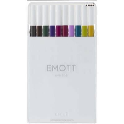 UNI EMOTT liner sada č.3, 10 ks, mix barev