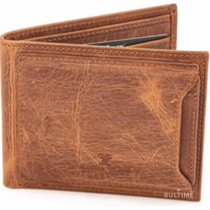 Daniel Klein dkw3030-04 Кафяв Мъжки Портфейл от Естествена Кожа