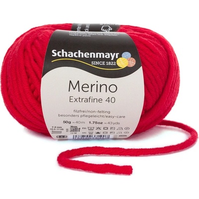 Schachenmayr Merino extrafine 40 Třešňová 331