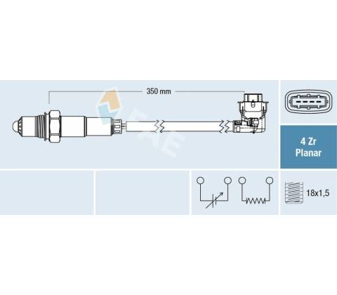 Lambda sonda FAE 77803