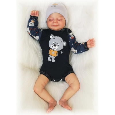 Dětské modré body HUG ME kluk – Zboží Mobilmania