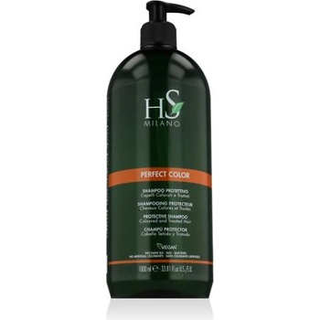 HS MILANO Perfect Color Protective Shampoo 1000 ml защитен шампоан за наситен и дълготраен цвят унисекс
