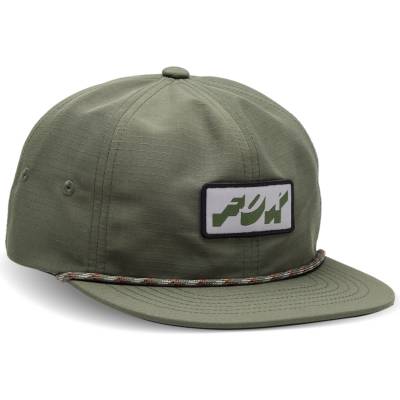 Fox Leo Adjustable Hat Olive Green