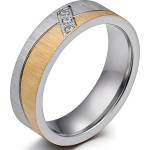 HARAHU Дамски Пръстен SE-17599 - Ст. / Златна / 52mm KP17599