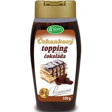 4Slim Čakankový topping čokoláda 330 g