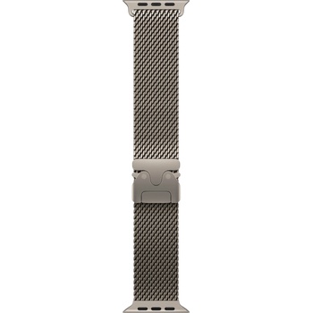 Apple Каишка Apple - Titanium Milanese Loop S, Apple Watch, 49 mm, Natural (mxkc3zm/a)