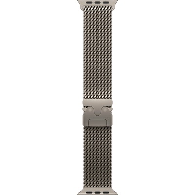Apple Каишка Apple - Titanium Milanese Loop S, Apple Watch, 49 mm, Natural (mxkc3zm/a)