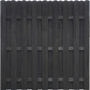 Drevený plot Dieter 180x180 cm antracit