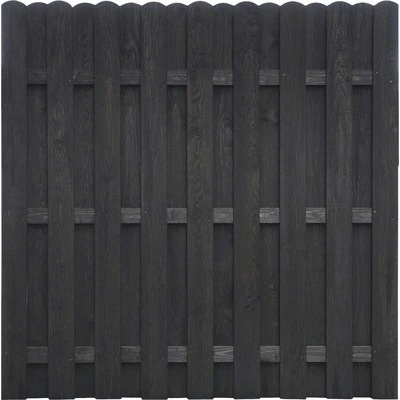 Drevený plot Dieter 180x180 cm antracit