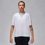 Nike Jordan Sport Women's Diamond Short-Sleeve Top - White