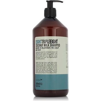 Eight Triple Eight Coconut Milk Shampoo 1000 ml хидратиращ шампоан с кокосово мляко унисекс