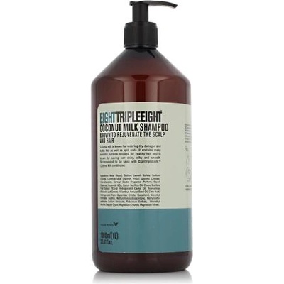 Eight Triple Eight Coconut Milk Shampoo 1000 ml хидратиращ шампоан с кокосово мляко унисекс