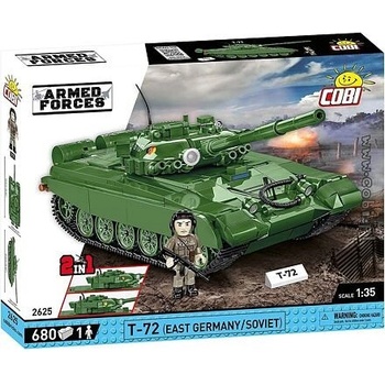 COBI 2625 Armed Forces Tank T-72 (DDR/ZSSR) 1:35