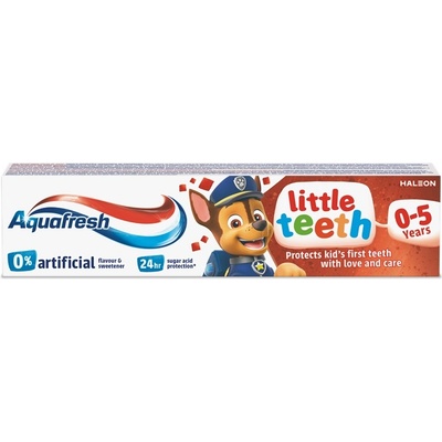 Aquafresh Детска паста за зъби Little teeth, 0-5 години, 50 ml