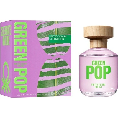 Benetton United Dreams Green Pop toaletní voda dámská 80 ml