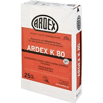 ARDEX cementová nivelační hmota K 80 25 kg