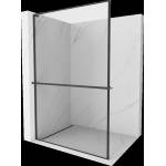 Mexen Kioto+ L душ стена с полица Walk-in 80 x 200 см, черна рамка, черна - 800-080-123-70-70 (800-080-123-70-70)