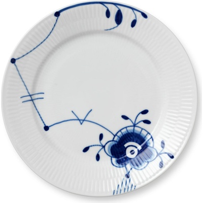 Royal Copenhagen Porcelánový talíř Blue Fluted Mega 22 cm bílá barva porcelán