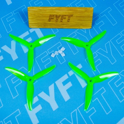 Gemfan 4" vrtule Hurricane Durable 4023 - (4ks) Varianta: Žluto-zelená 58273_ZZ