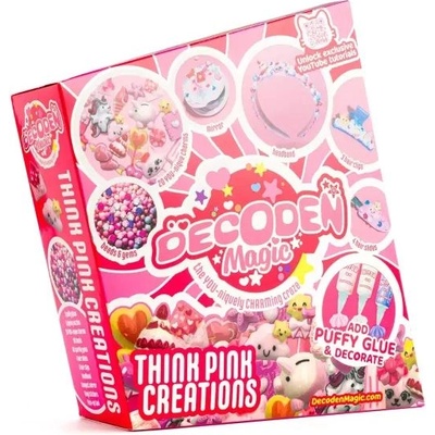 Curious universe Decoden Magic - Вълшебна декорация: розови творения (BKL5997-01)