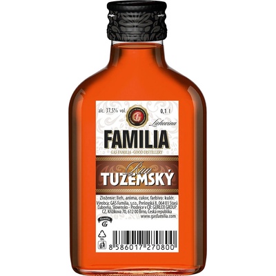 Familia Run Tuzemský 37,5% 0,1 l (čistá fľaša)