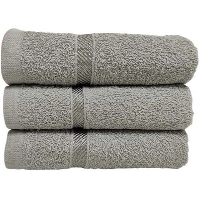 Top textil dětský ručník 30 x 30 cm světle šedý
