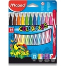 Farby na textil Fixky MAPED COLOR PEPS DUO sada 10 ks