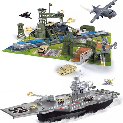 iMex Toys Obrovský letadlový vojenský set