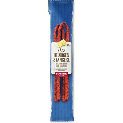 Stastnik Heurigenstangerl klobásky sýrové 70 g