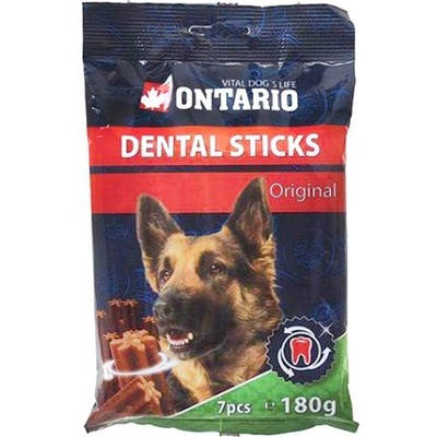 ONTARIO Dental Sticks Original - дентални пръчки за кучета, 180г