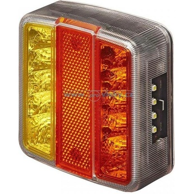 Tanatech Zadní svítilna LED 4funkce 98x105mm 14xLED 12V – Hledejceny.cz