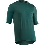 Northwave Мъжка фланелка с къс ръкав за колоездене Northwave Bomb Jersey Short Sleeve Cycling jersey - Petrolium (056-3724-0312)