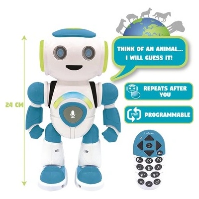 Lexibook Образователен детски робот с дистанционно управление - Lexibook Powerman Junior Educational Robot (син) (ROB20EN)