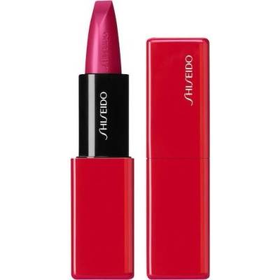 Shiseido Technosatin Gel Lipstick rtěnka tmavě červená 3,3 g