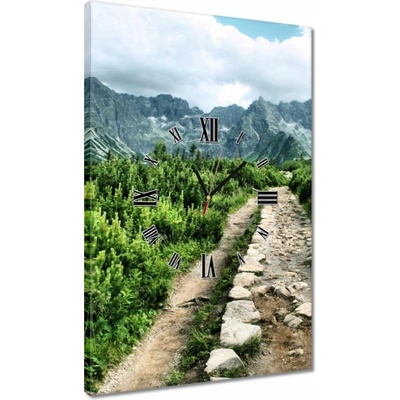Hodiny 40x60 Kamenná cesta Tatry