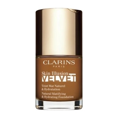 Clarins Skin Illusion Velvet Tekutý make-up s matným finišem s vyživujícím účinkem 118.5N 30 ml