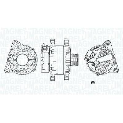 Alternátor MAGNETI MARELLI 063730846010