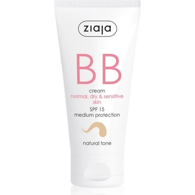 Ziaja BB Cream BB крем за нормална и суха кожа цвят Natural 50ml