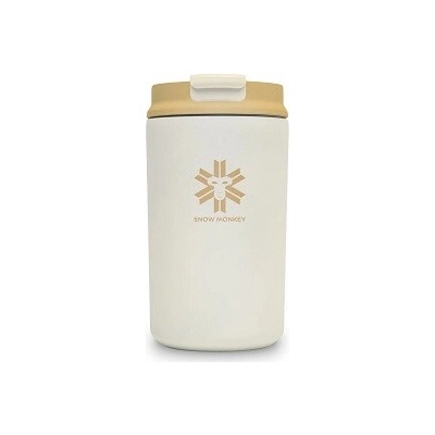Snow Monkey thermal mug Buzz 280 ml mocca brown light