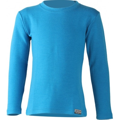 STONY dětská merino mikina - Modrá 5151